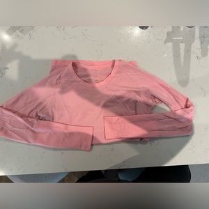 Lululemon Swiftly Long Sleeve Shirt Pink- Size 10